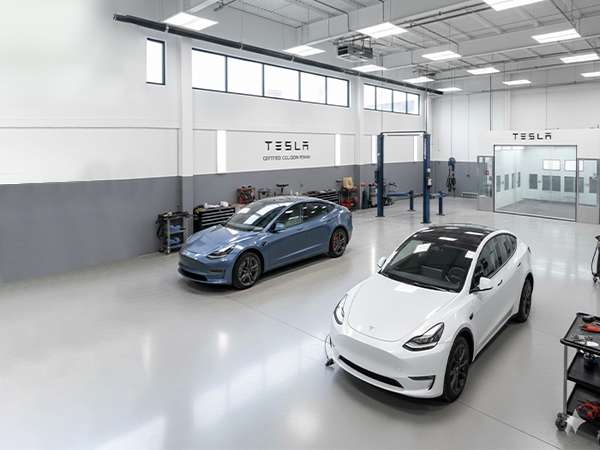 Tekbaş Tesla Approved Body Shop